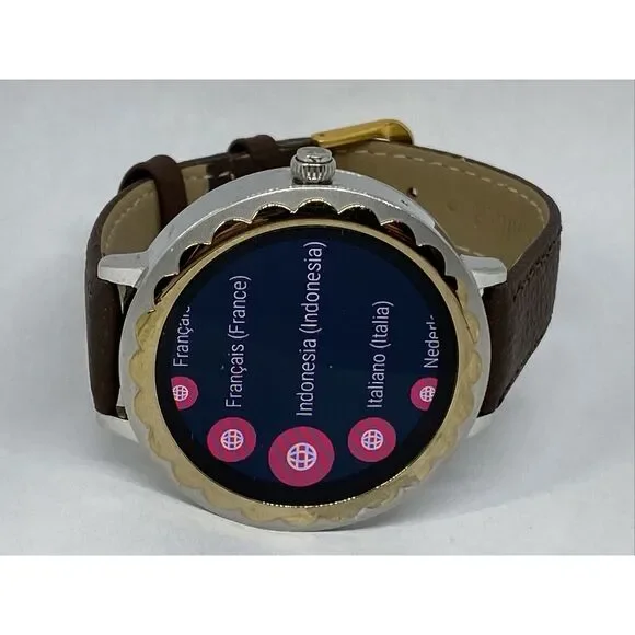 Kate Spade Gen 3 KST2007 Women's Leather Digital Touch Dial Smart Watch CO469 - Picture 7 of 12